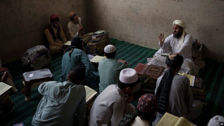 one of the madrassahs in Afghanistan Azadi radio